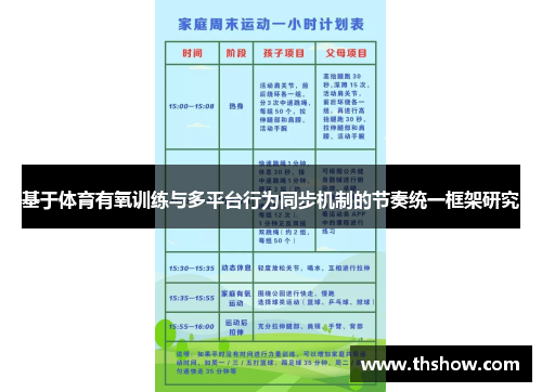 基于体育有氧训练与多平台行为同步机制的节奏统一框架研究