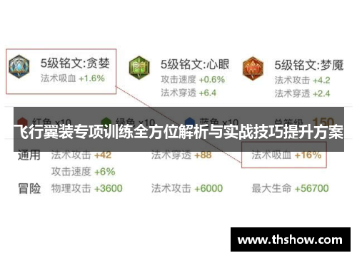 飞行翼装专项训练全方位解析与实战技巧提升方案